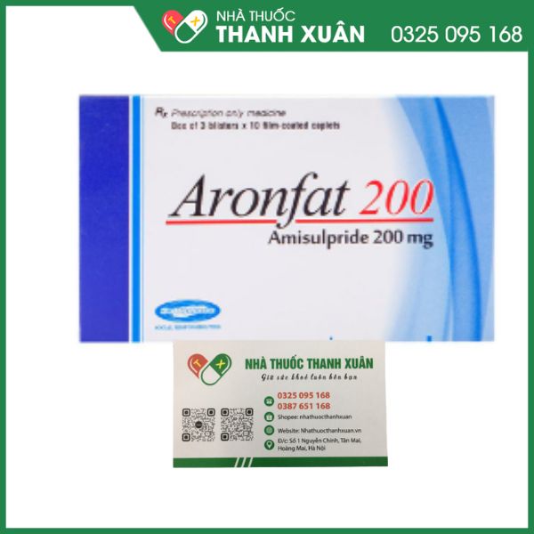 Aronfat 200 điều trị tâm thần phân liệt cấp và mạn tính